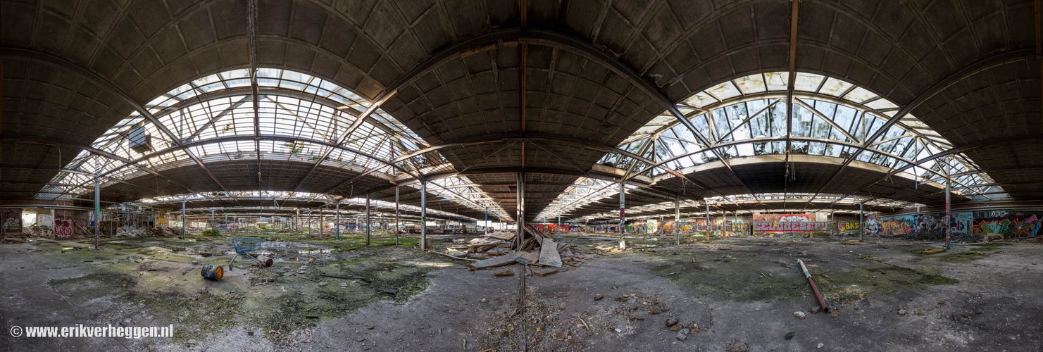 Urbex factory 360 degrees