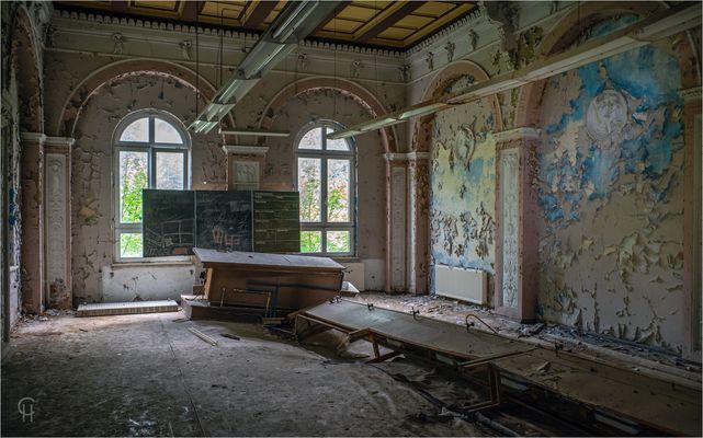 Urbex Internat - Der Physikraum