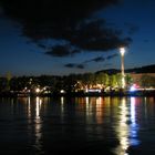 Urfahraner Markt bei Nacht