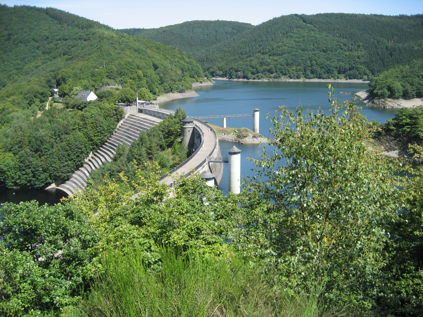 Urftsee im Nationalpark Eifel