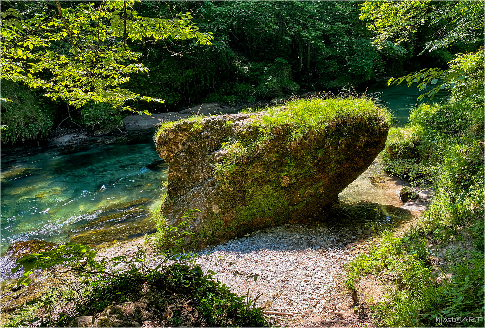 urige Erlaufschlucht ...