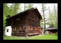 uriges Bauernhaus gesehen im Ötztal...