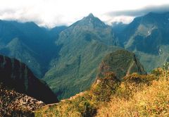 Urlandschaft um Machu Picchu