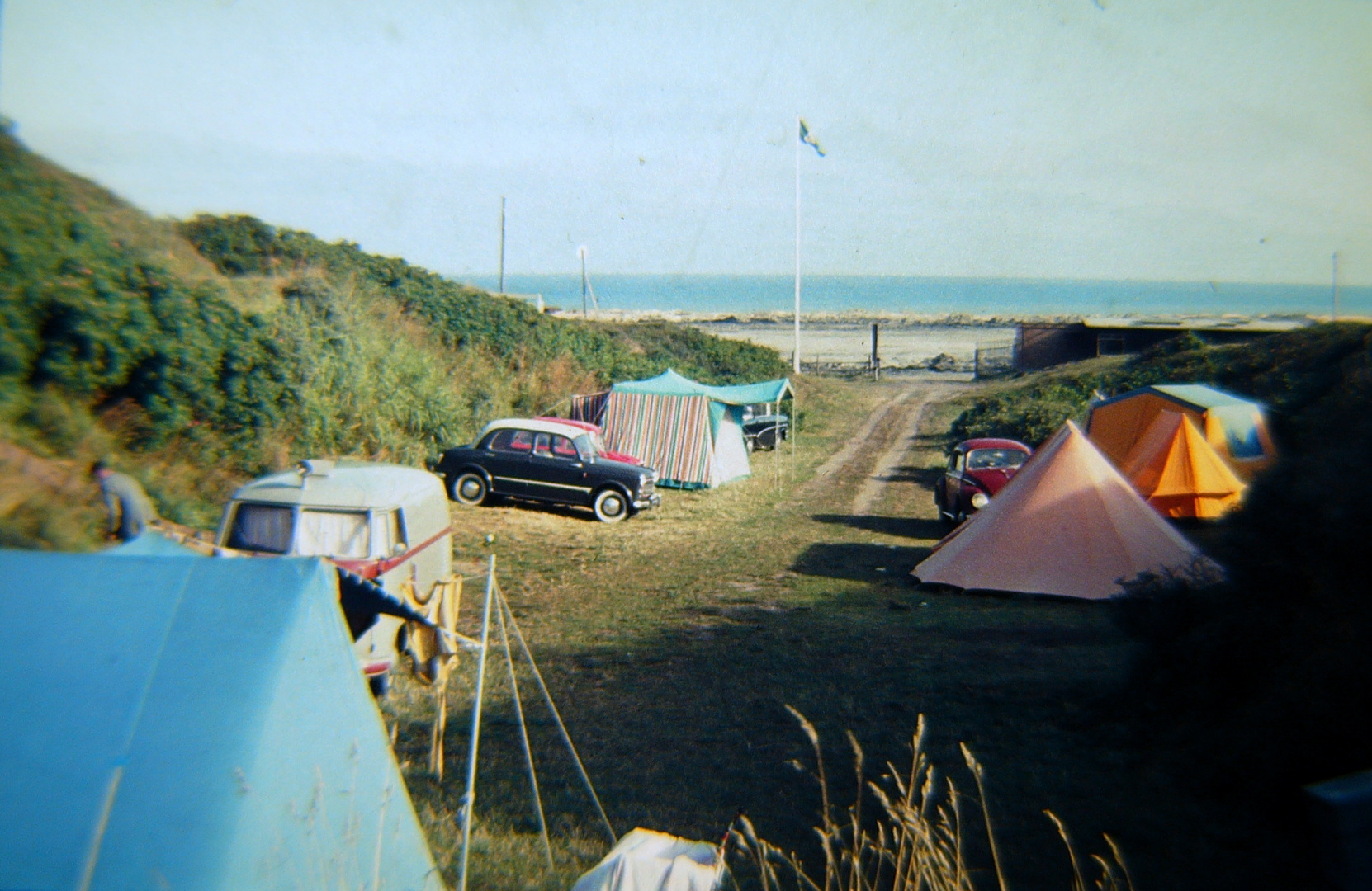 Urlaub 1961 - Camping in Hirtshals DK