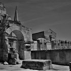 Urlaub 2014 in Arles - Das Antike Römische Theater zum Schwarzweißen Freitag