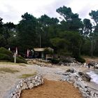 Urlaub 2016 - Die Strandbar des Strandes Frkanj 