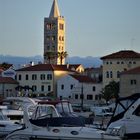 Urlaub 2016 - Rab-Stadt am frühen Abend mit Glockenturm St. Ivan