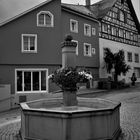 Urlaub 2019 am Bodensee - Ein alter Brunnen in Überlingen