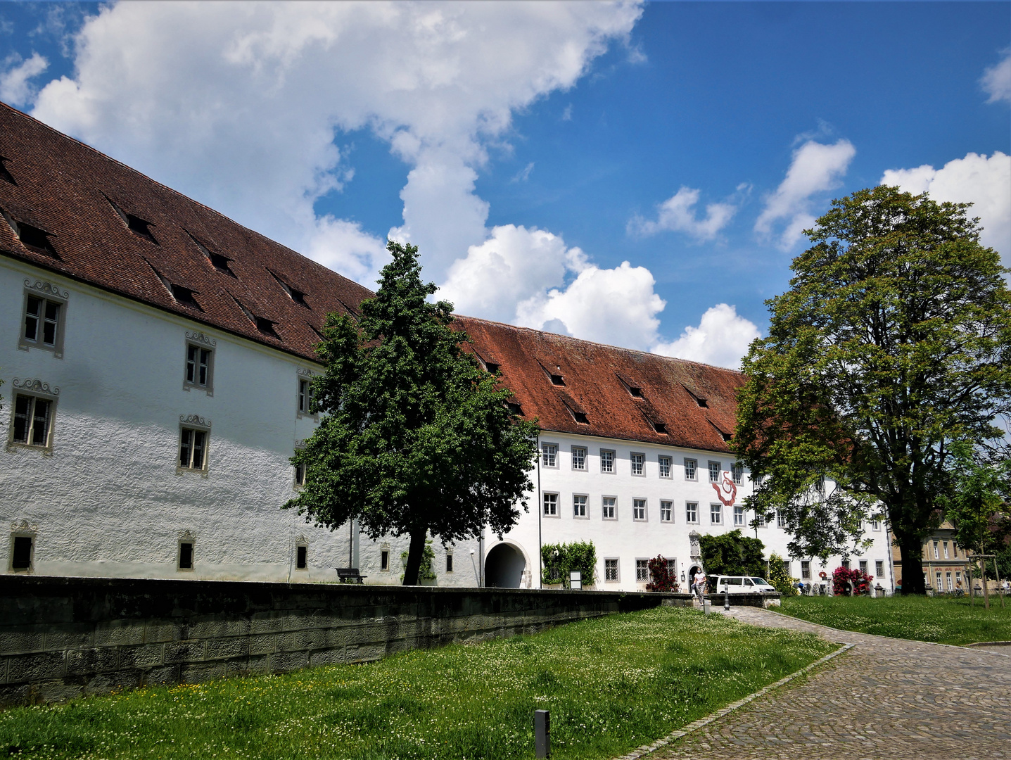 Urlaub 2021 Am Bodensee - Das Salemer Schloss mit dem Unteren und Oberen Langbau