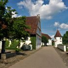 Urlaub 2021 am Bodensee - Schloss Salem: Blick vom Gasthof Schwanen