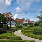 Urlaub 2021 am Bodensee - Schloss Salem: Blick vom Hofgarten aus