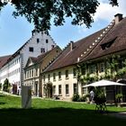 Urlaub 2021 Am Bodensee - Weiter Blick über die Werkstätten des Schlosses Salem