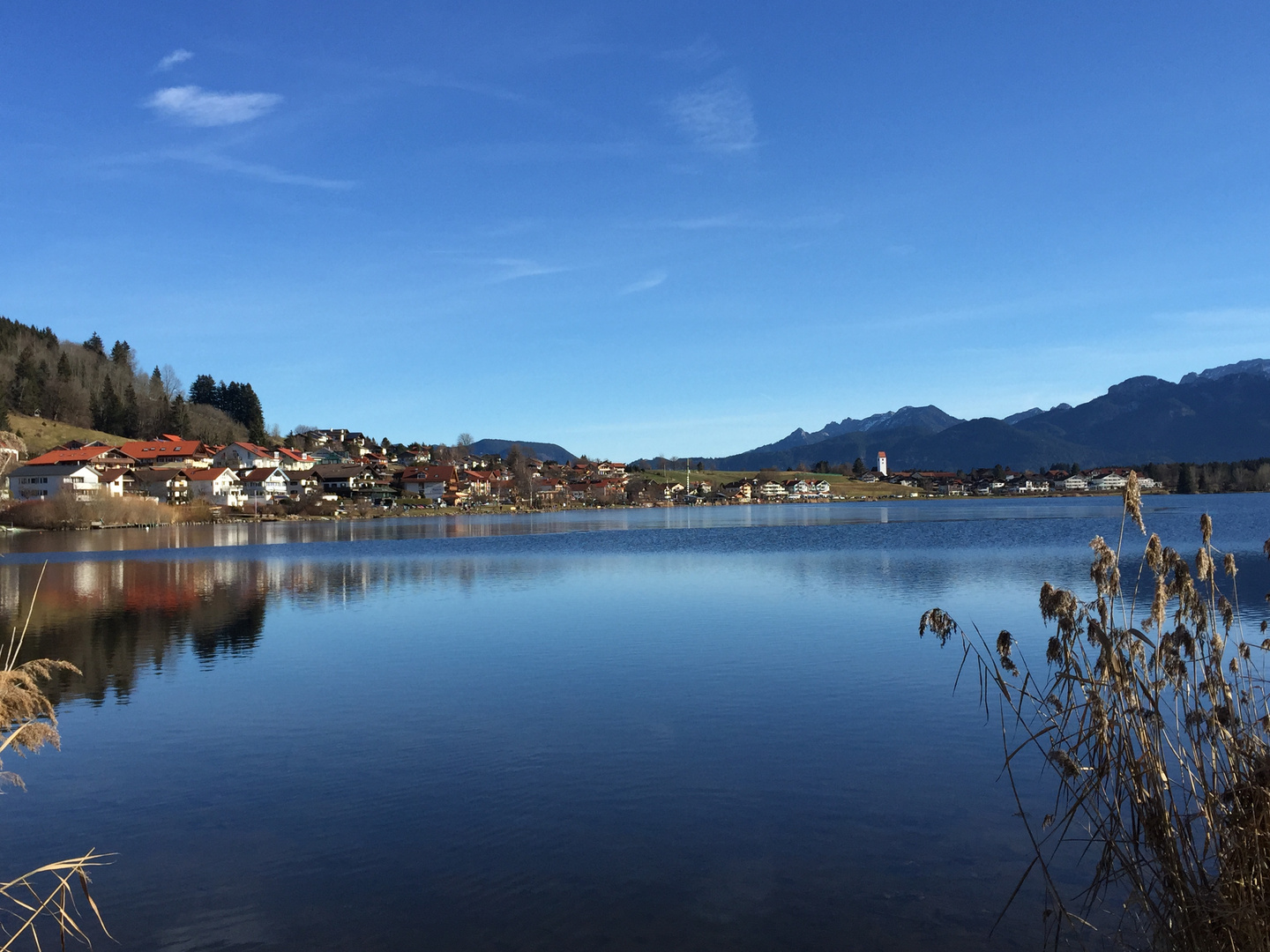 Urlaub am Hopfensee