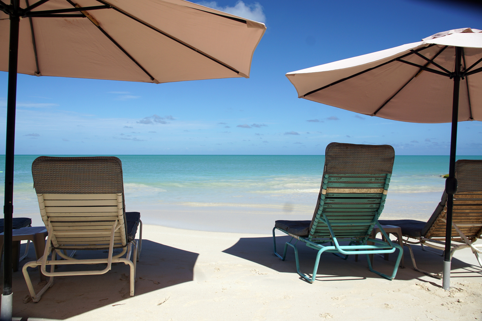 Urlaub auf Antigua, Strand an der Dickenson Bay