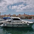 Urlaub auf der Insel Rab 2016 - Blick auf die Altstadt vom Ortsteil Banjol aus