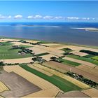 Urlaub backbord voraus  (Nordseeküste - Luftbild)