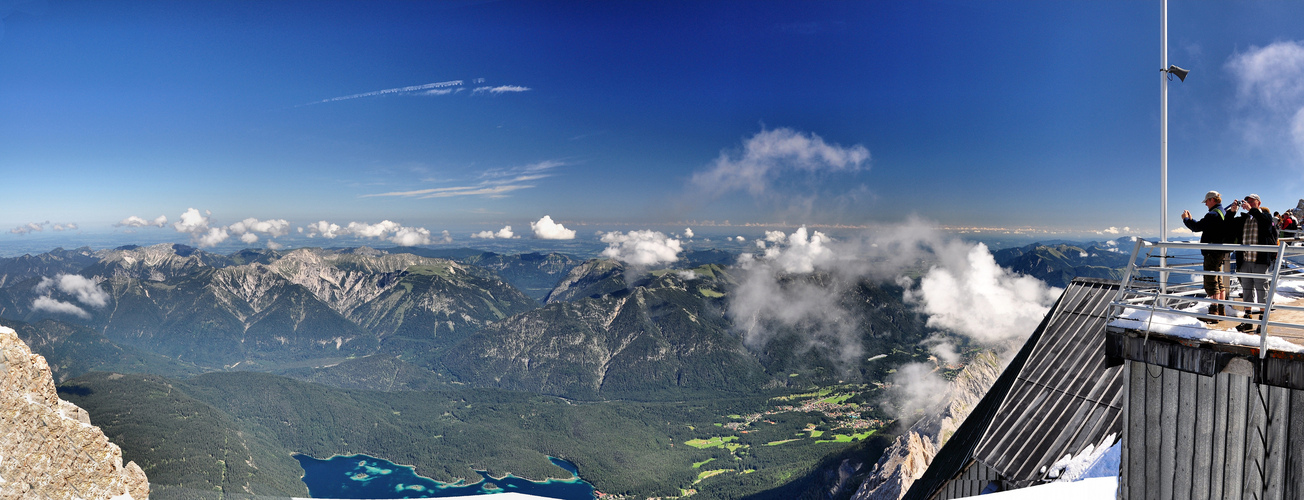 Urlaub in Grainau......auf der Zugspitze.......# 13