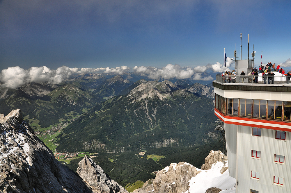 Urlaub in Grainau......auf der Zugspitze.......# 24