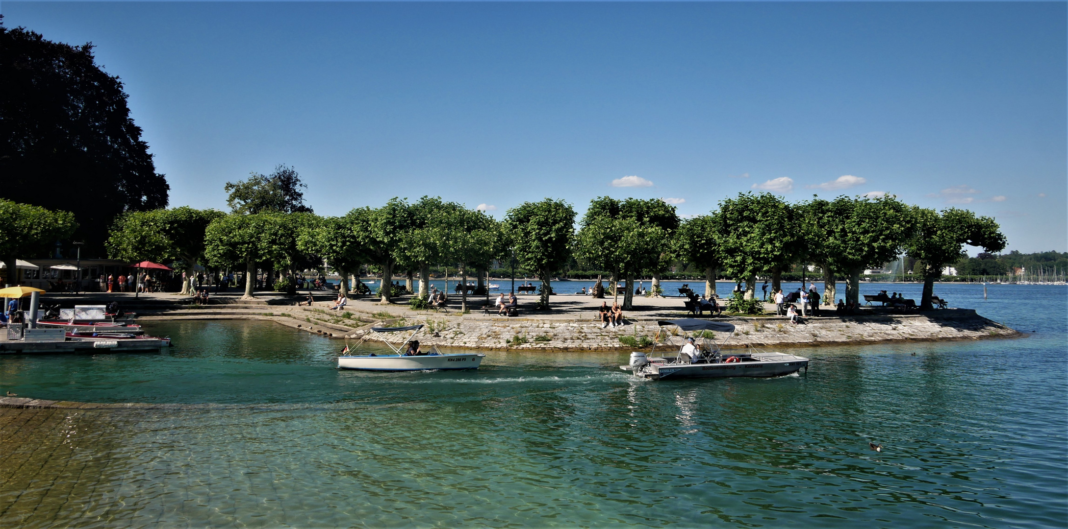 Urlaub in Konstanz 2020 - Ausfahrten mit dem Boot