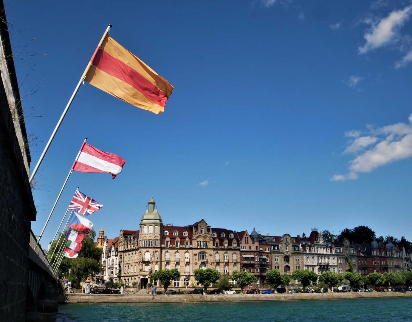 Urlaub in Konstanz 2020 - Rheinbrücke nach Petershausen