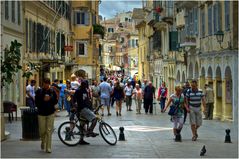 Urlaub in Korfu Stadt