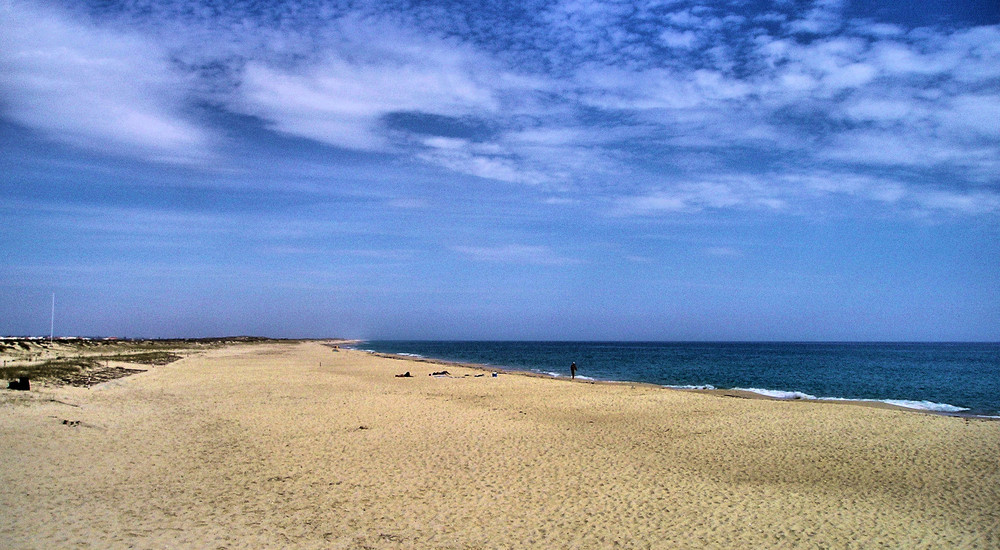 Urlaub in Portugal - Badetag auf Culatra