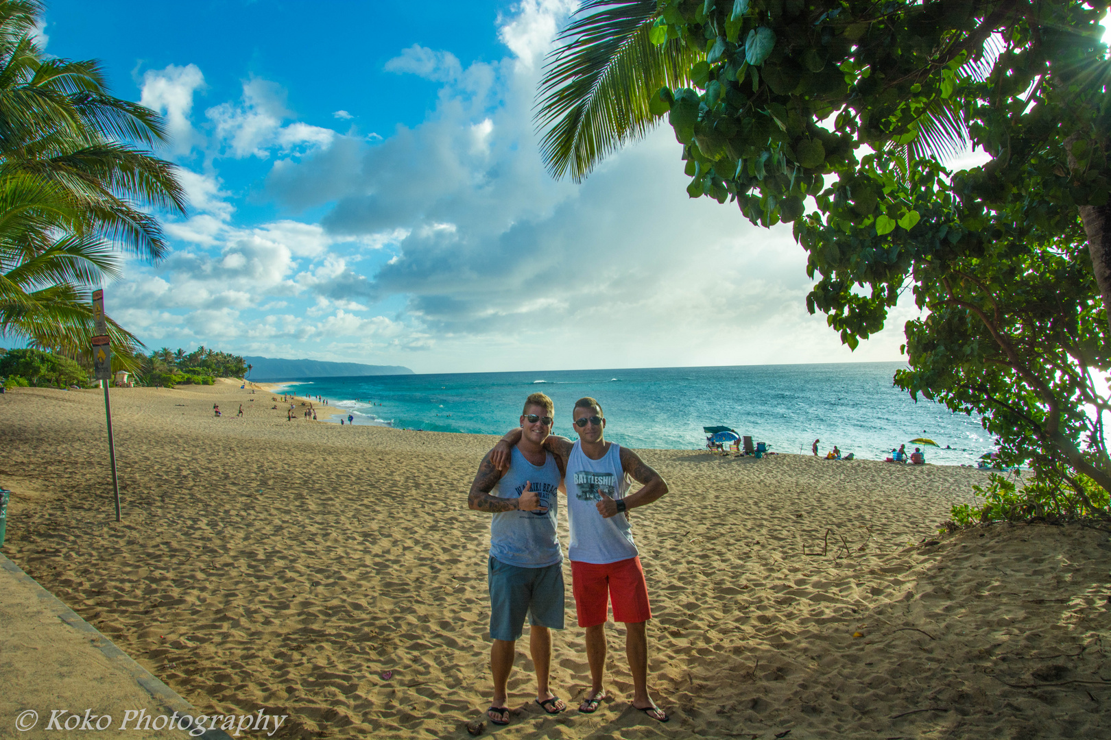 Urlaub mit meinen besten Freund auf Hawaii