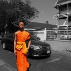 Urlaub Mönch in Bangkok