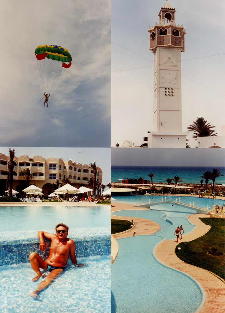 Urlaubserinnerungen .... 3 .... Auf Djerba ( Tunesien ) ... Scans vom Bild ........
