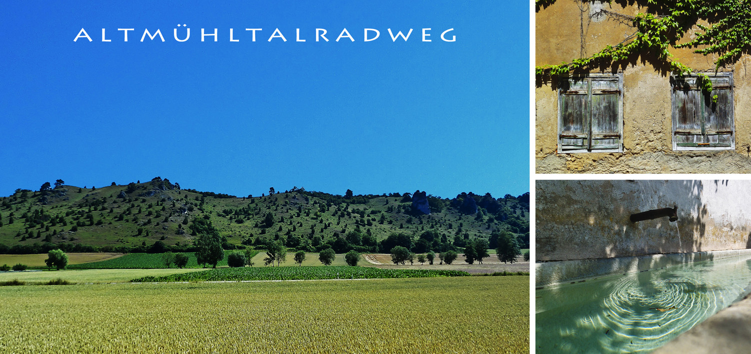 Urlaubsgrüße vom Altmühltalradweg 2013