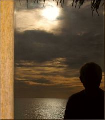 Urlaubsstimmung im Fenster