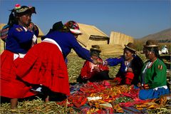 uros at titicaca lake