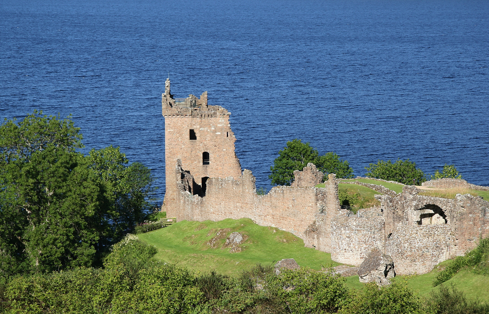 Urquhart Castle am Loch Ness