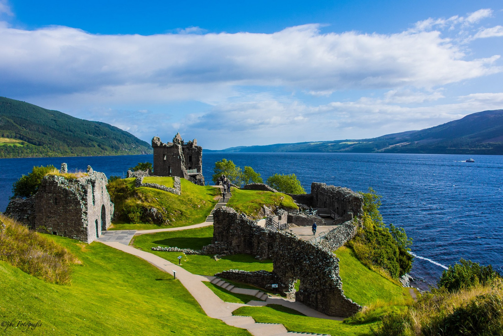 Urquhart Castle am Loch Ness