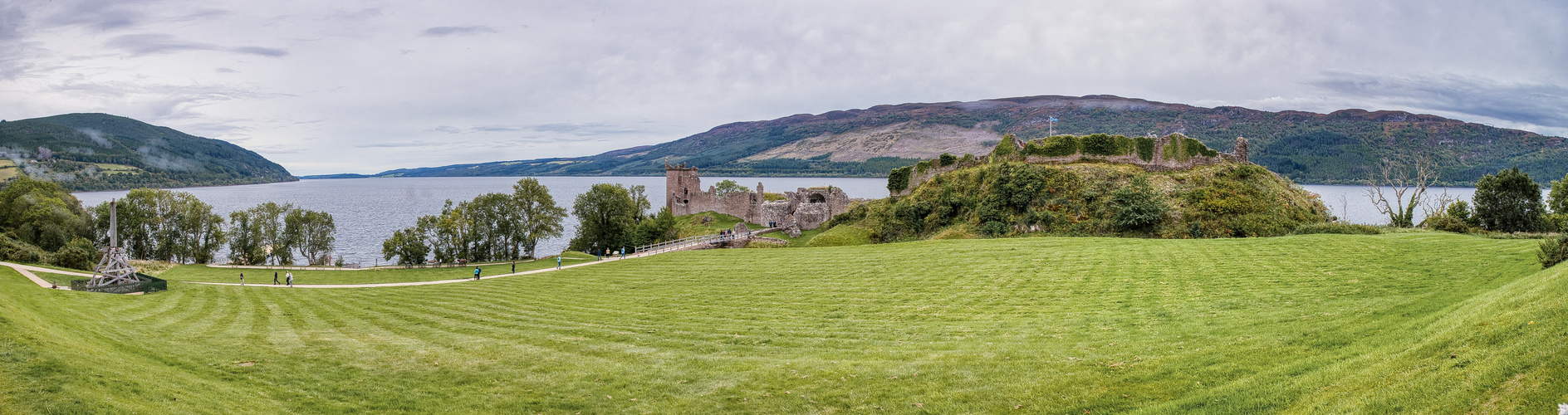 Urquhart Castle u Loch Ness