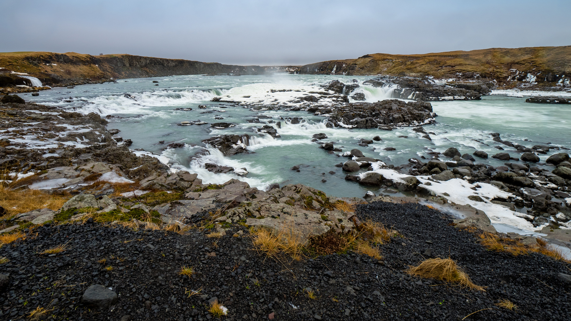 Urridafoss Wasserfall