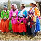 Urus, die Bewohner der schwimmenden Inseln auf dem Titicaca-See