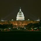 US Capital at night