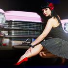 US Car Pin Up