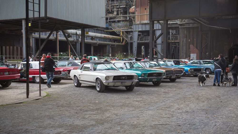 US Car Treffen im Landschaftspark Duisburg-V01