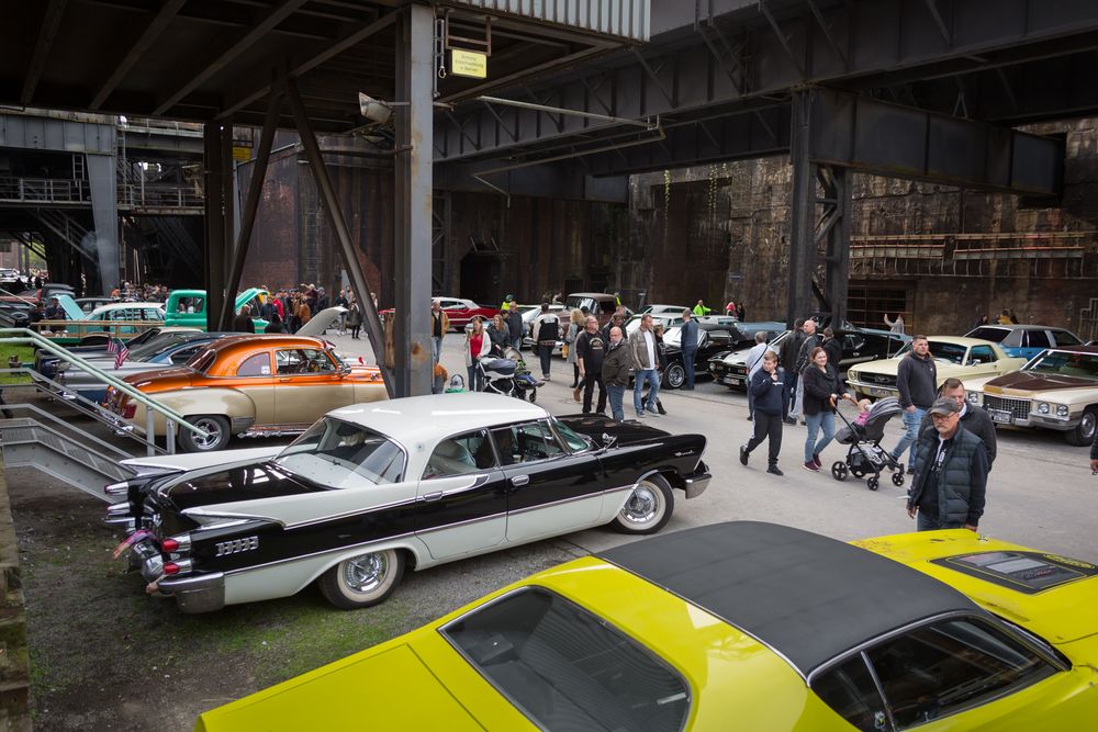 US Car Treffen im Landschaftspark Duisburg-V05