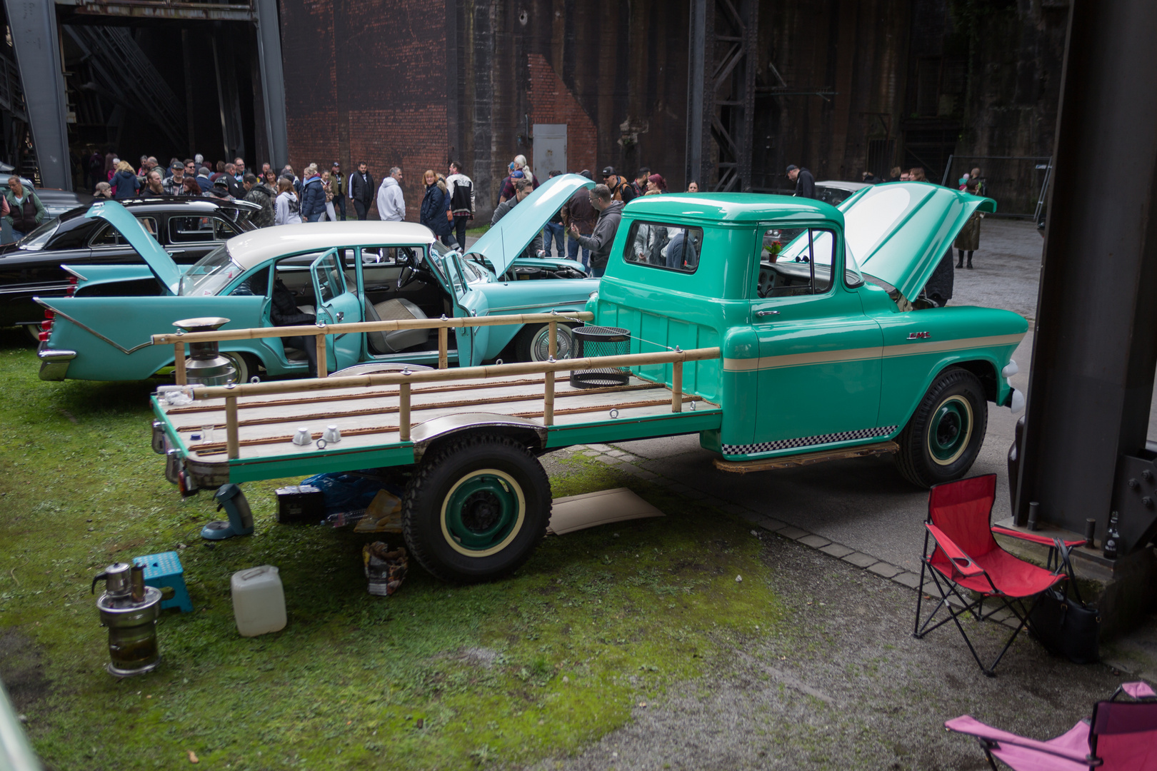 US Car Treffen im Landschaftspark Duisburg-V09