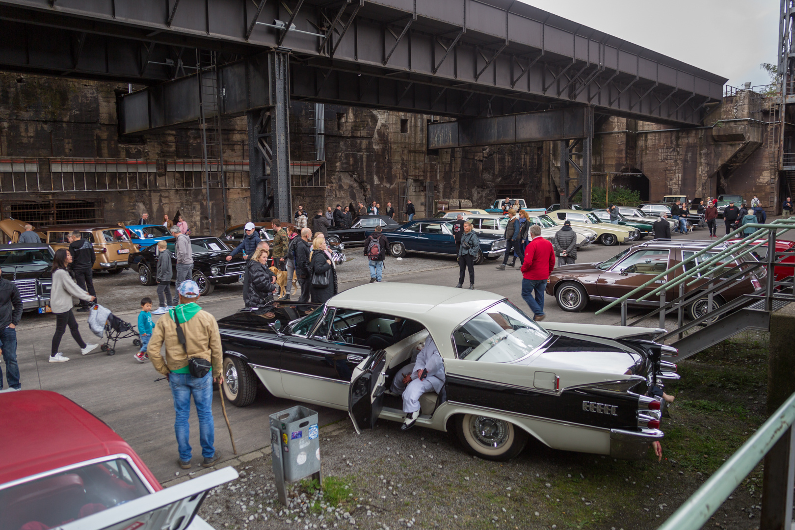 US Car Treffen im Landschaftspark Duisburg-V11