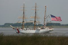US Coast Guard auf der Elbe
