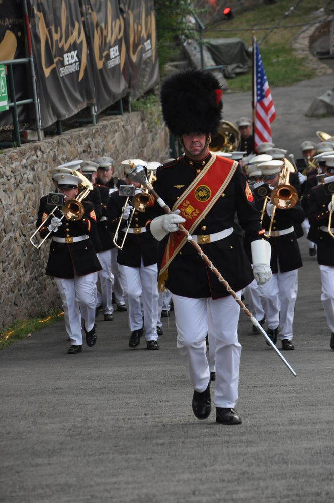 US-Marines beim Ausmarsch - Loreley Tattoo 2012