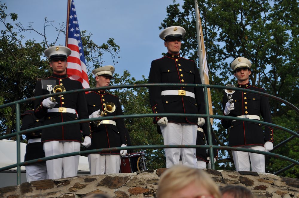 US-Marines beim Loreley Tattoo 2012