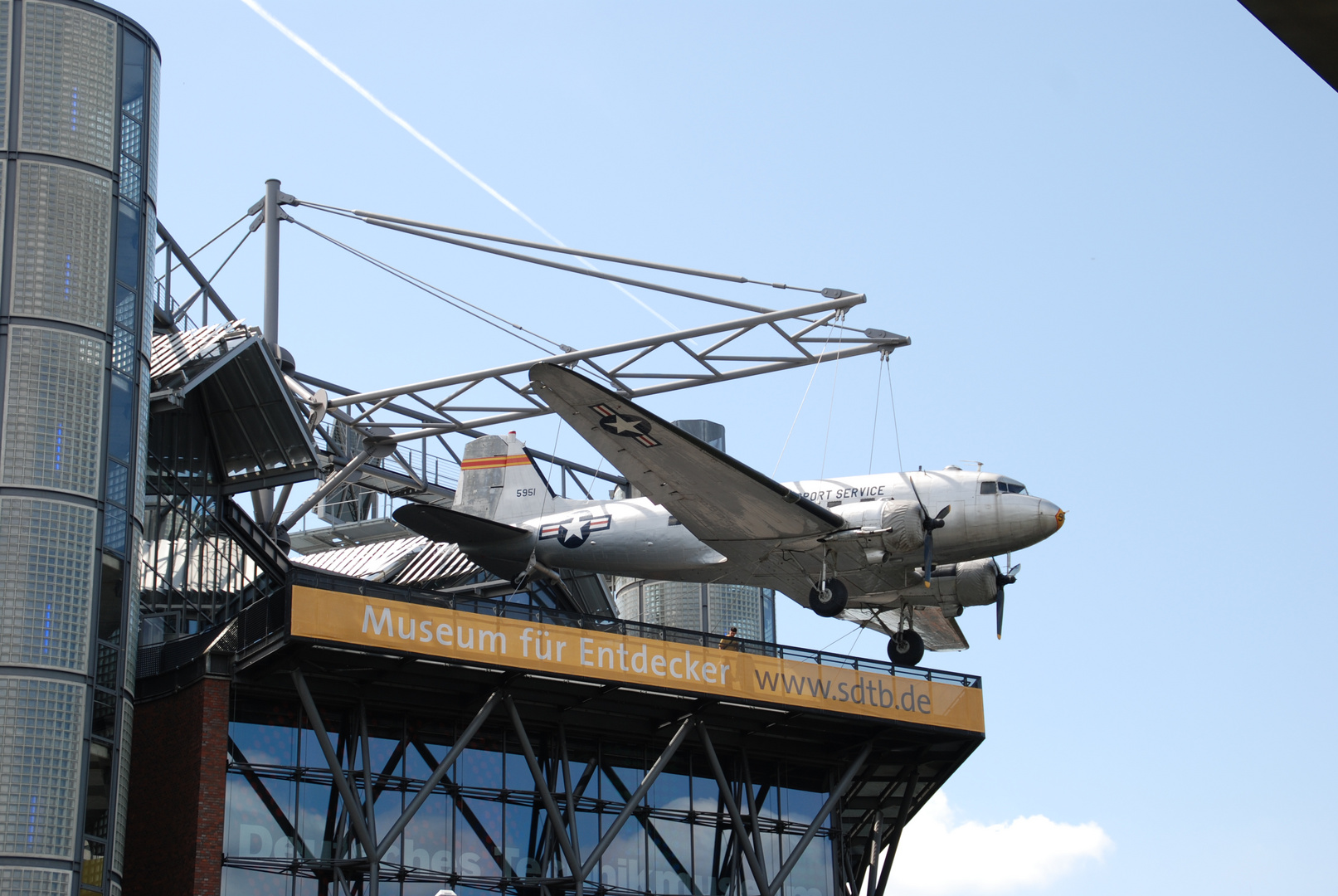 US-Maschine im Museum für Entdecker Berlin