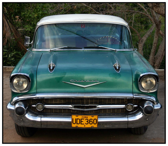 US - Oldtimer in Cuba / 57´er Chevrolet V8