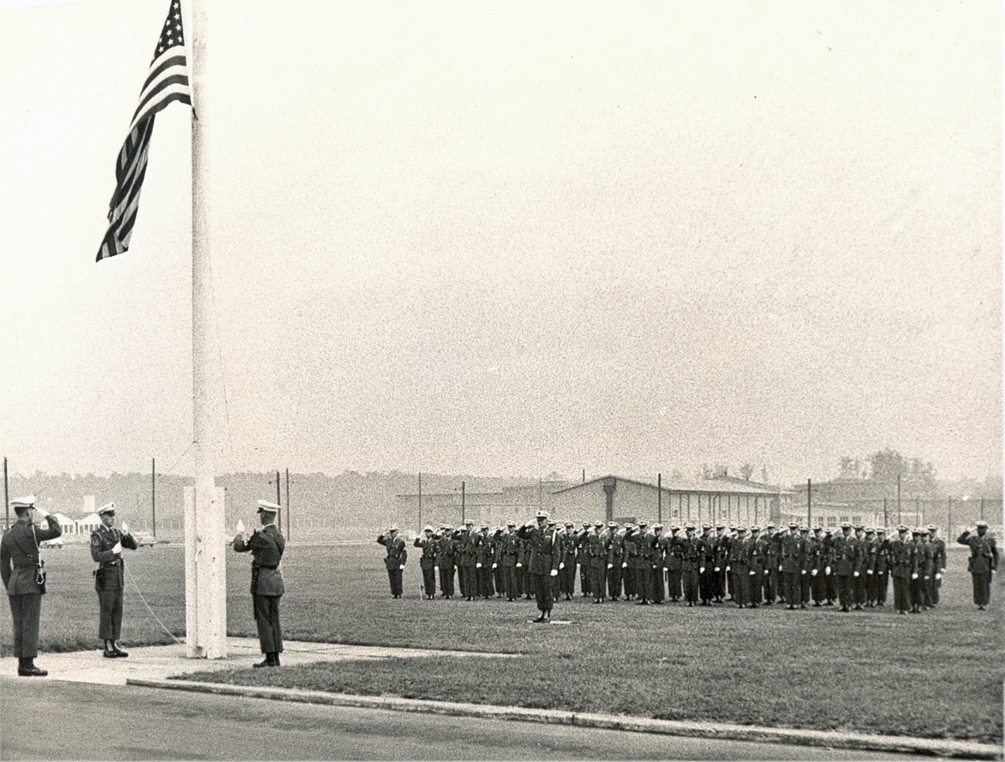 US RMAB Flaggenparade -flag parade-