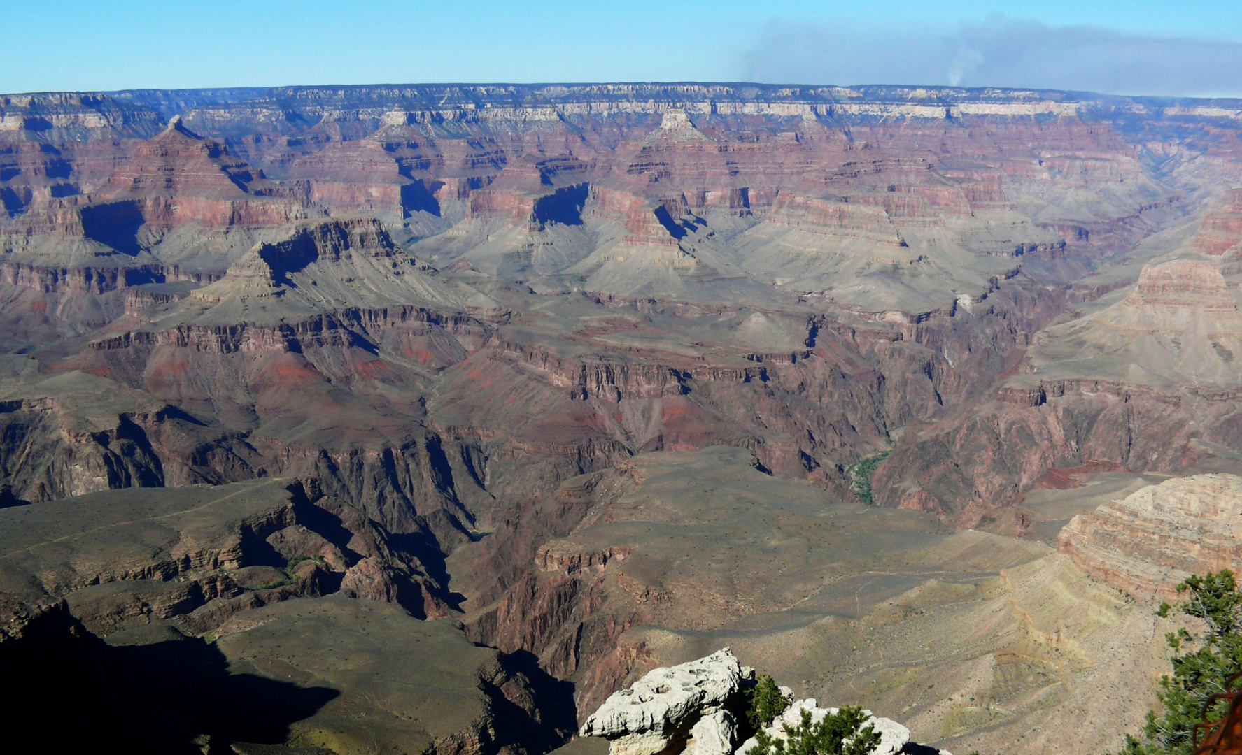 USA 2011 - Autorundreise "Grand Circle" - Erster Blick in den Grand Canyon